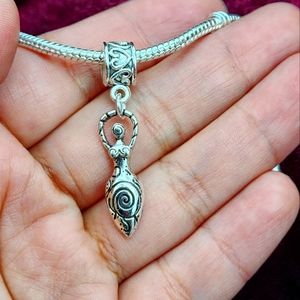 Goddess Moon charm for Pandora